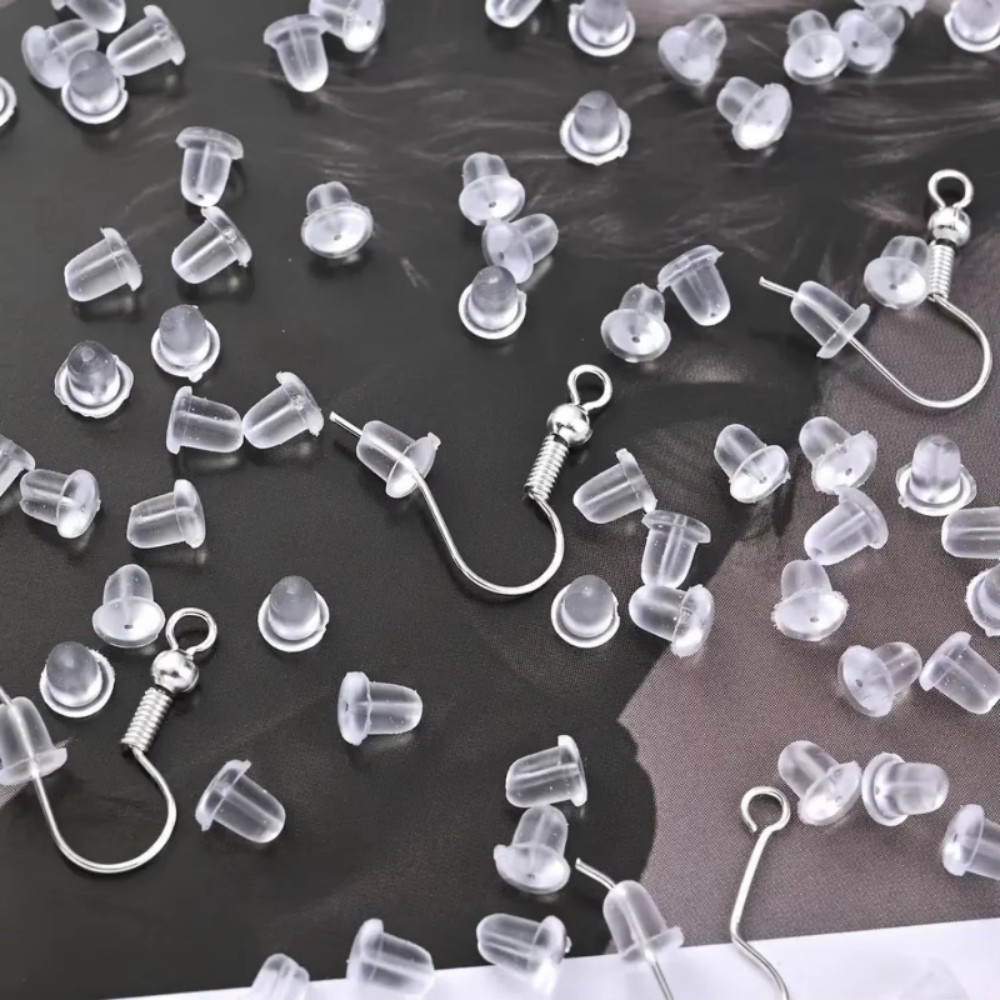 Body Jewelry Stores - 100pcs/lot Earrings Jewelry Accessories Bullet Plastic