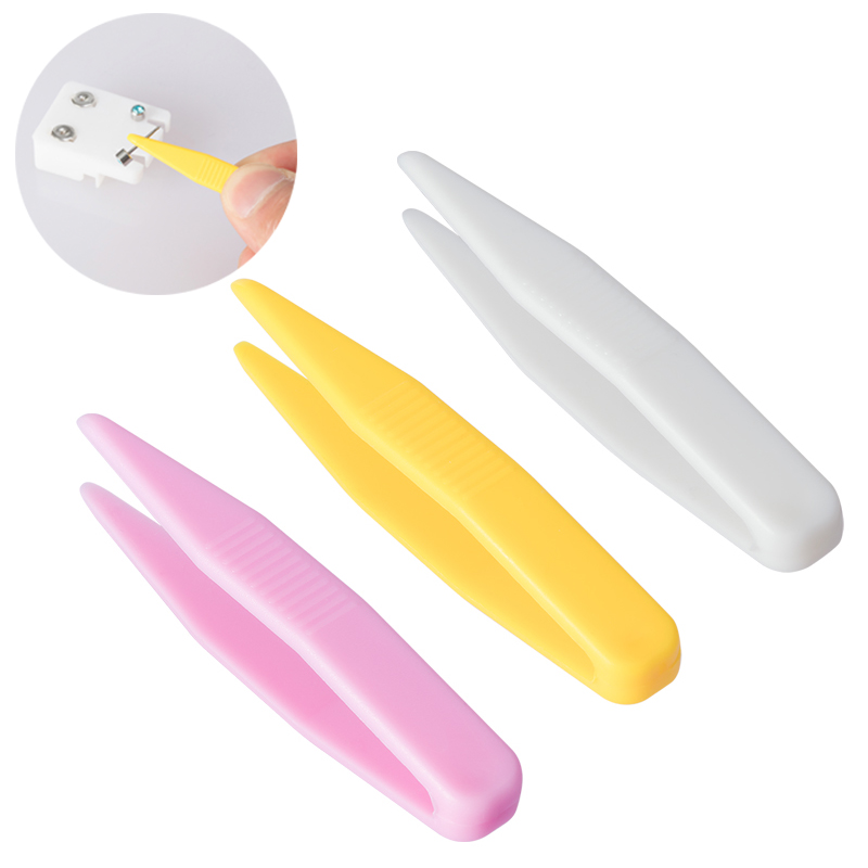 Body Jewelry Implants - 10pcs Plastic Beads Tweezer for Model