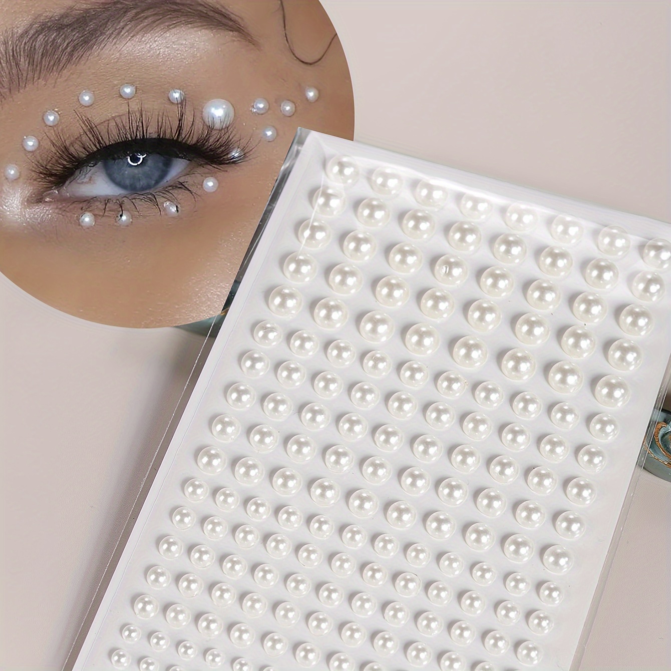 Body Jewelry Eyebrow - Fake Pearl Women Three-Dimensional Facial Decoration