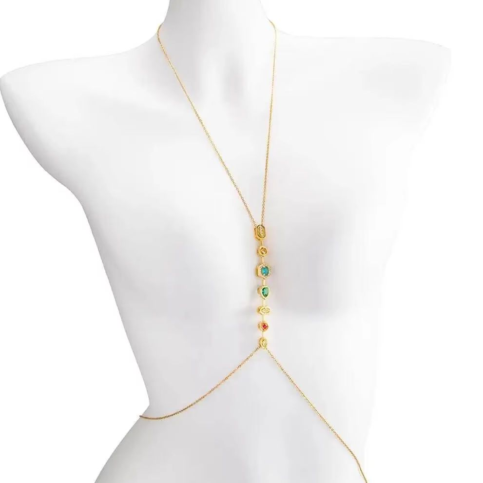 Body Jewelry Usa - PuRui Exquisite Colorful Zircon Stainless Steel