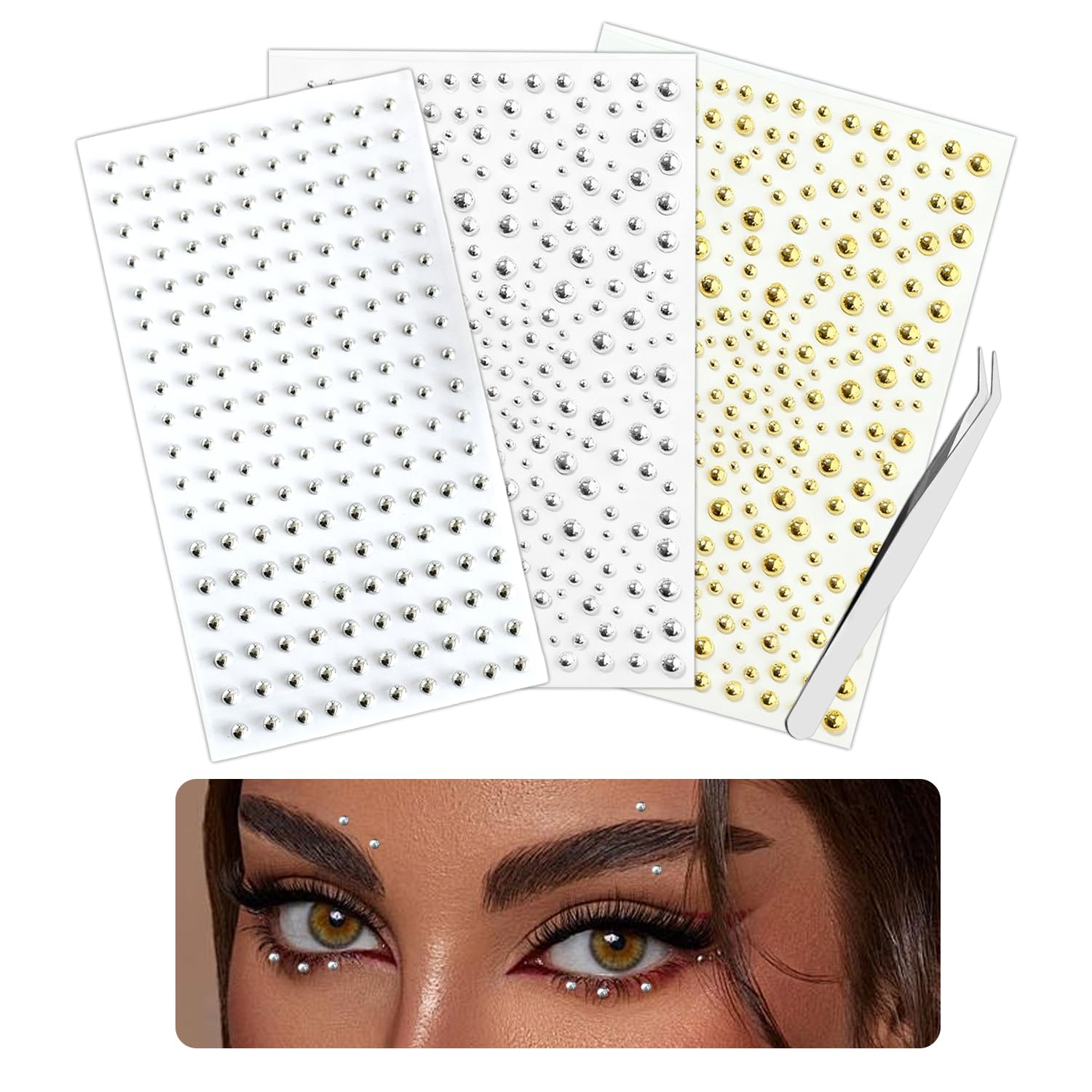 Body Jewelry And Piercing - Face Body Ring Stickers Self Adhesive