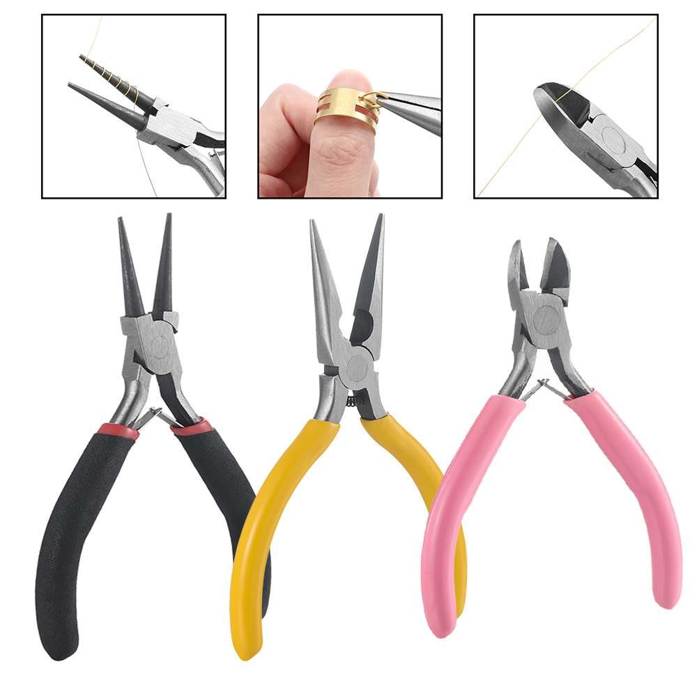 Body Jewelry Tool - 3pcs/Set 3 Styles Jewelry Pliers Tools