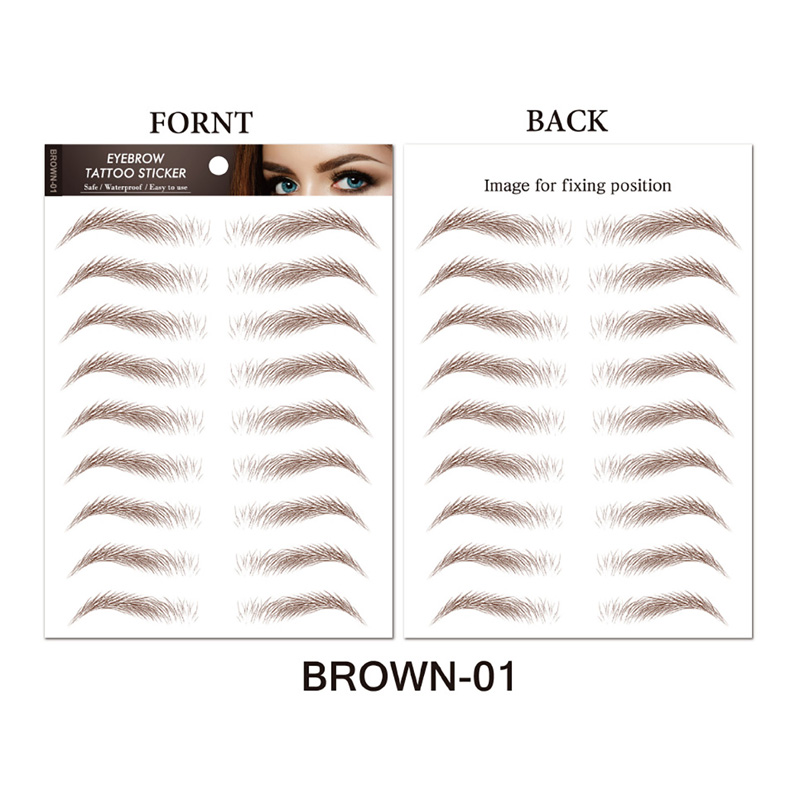 Waterproof 6D Eyebrow Tattoo S - Body Jewelry Eyebrow review and price