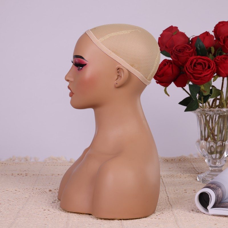 PVC Half Body Mannequin Head w - Body Jewelry Stores review and price