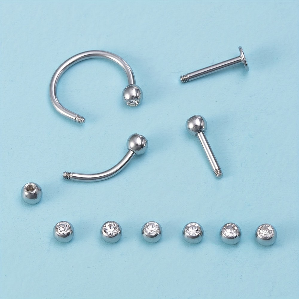 10pcs Piercing Balls 3mm 5mm S - Body Jewelry Stores review and price