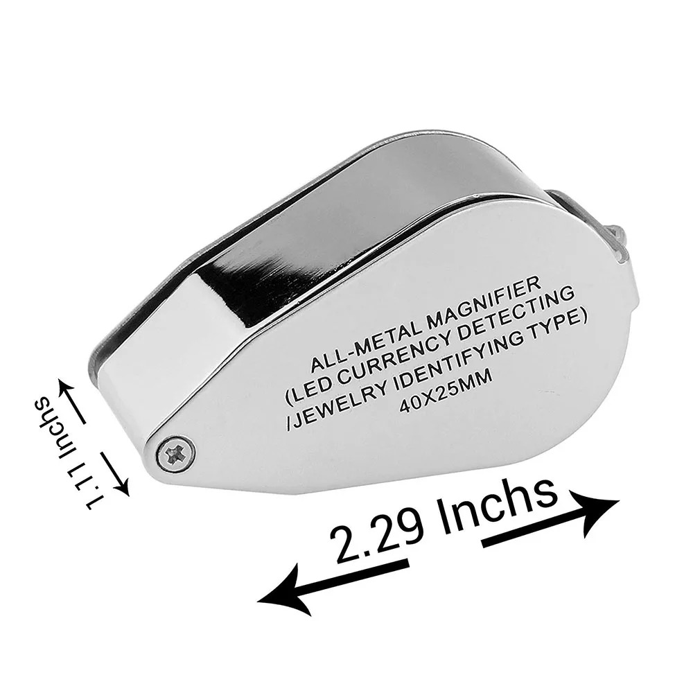 40X Illuminated Jeweler Loupe  - Body Jewelry Repair review and price