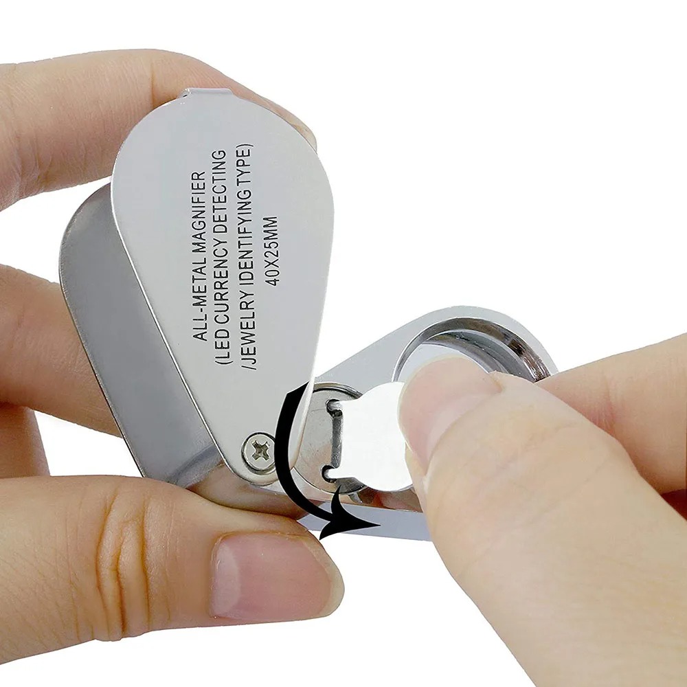 40X Illuminated Jeweler Loupe  - Body Jewelry Repair review and price