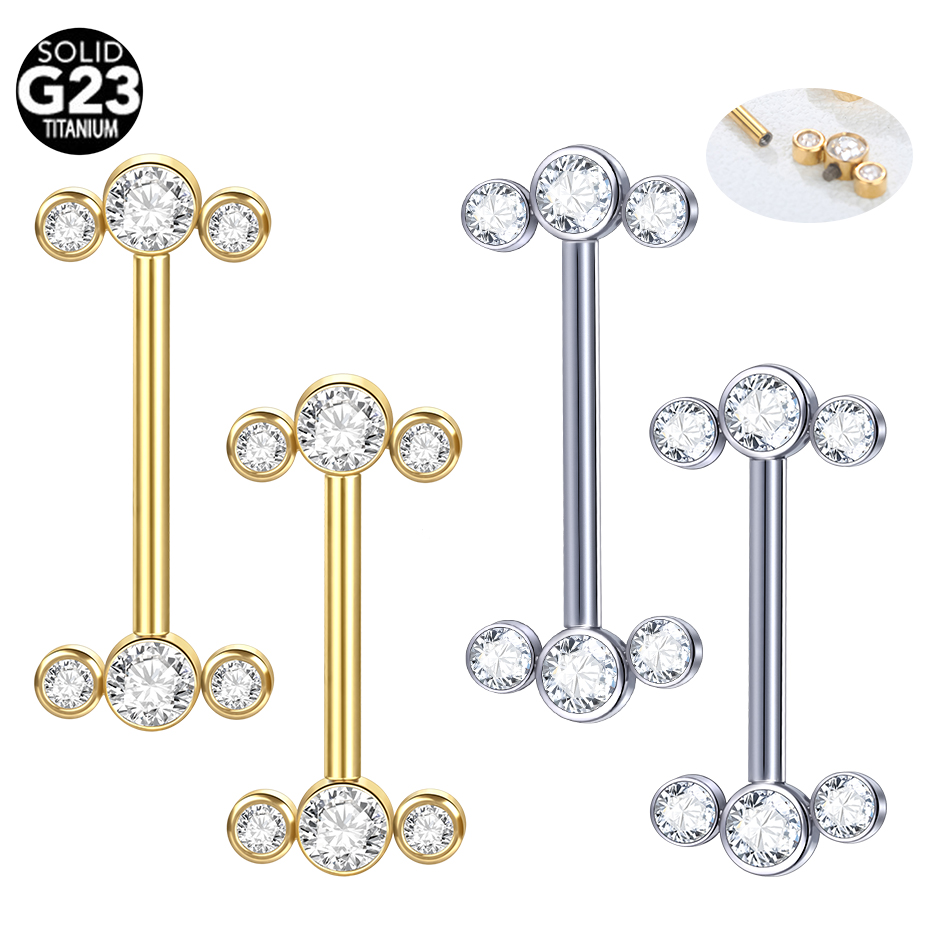 1/5PCS G23 Titanium PIERC Gold - Zoor Body Jewelry review and price