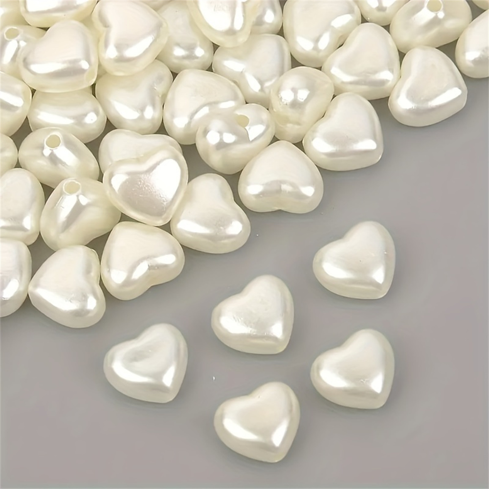 8mm 50pcs White Acrylic Heart- - Daith Heart Ring review and price