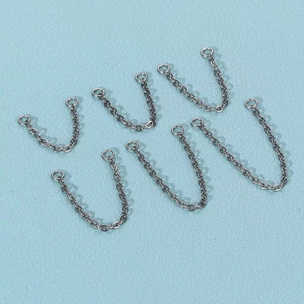 Fashion Titanium Nose Chain Do - Body Jewelry And Piercing review and price