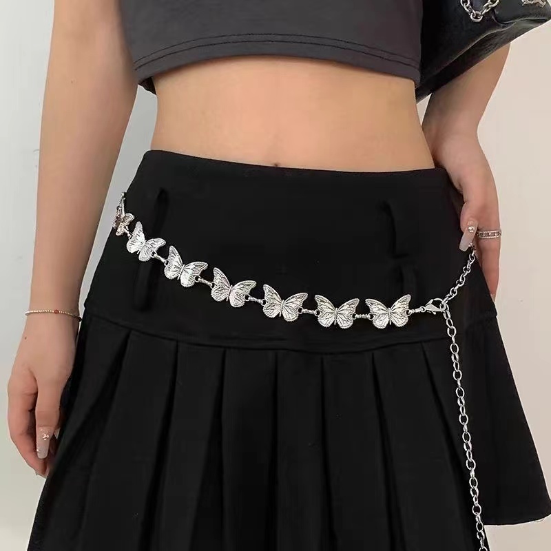 Fashion Butterfly Belt Waist C - Body Jewelry Chain review and price