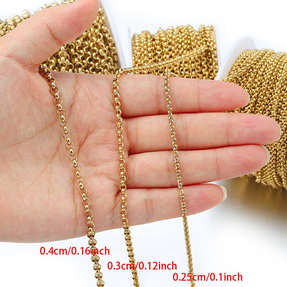 1 Meter 2-4mm Stainless Steel  - Body Jewelry Bra review and price
