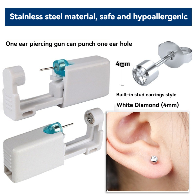 Disposable Sterile Ear Piercin - Body Jewelry Tool review and price
