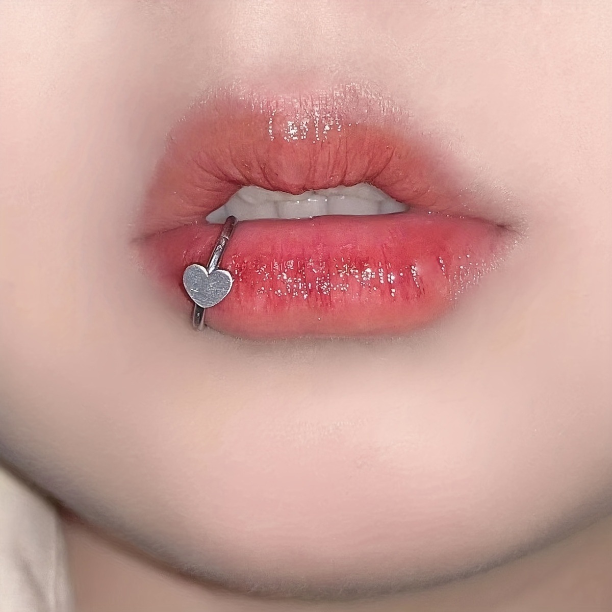 1pc Cross Hoop Lip Rings Nose  - Body Jewelry Implants review and price