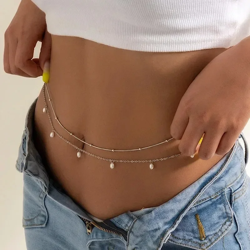 New Charm Sexy Double Layer Bu - Body Jewelry Chain review and price