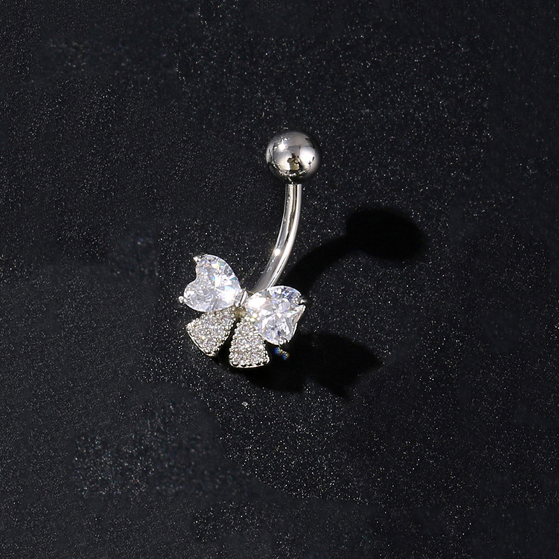 1pc Stainless Steel Butterfly  - Body Jewelry And Piercing review and price