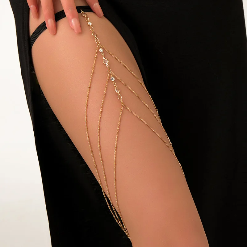 Fashion Summer Bohemian Thigh  - Body Jewelry Chain review and price