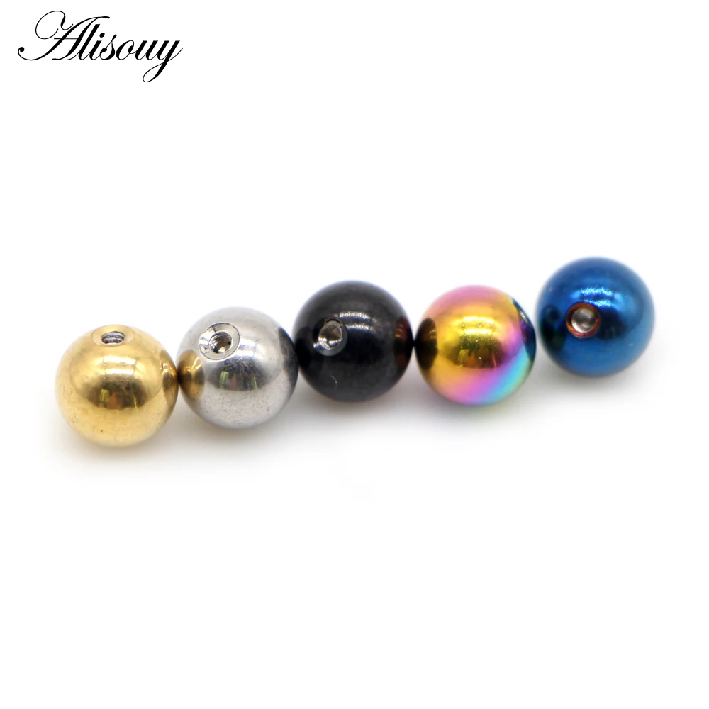 Alisouy 10 Pieces/Lot Stainles - Body Jewelry Replacement Ball review and price
