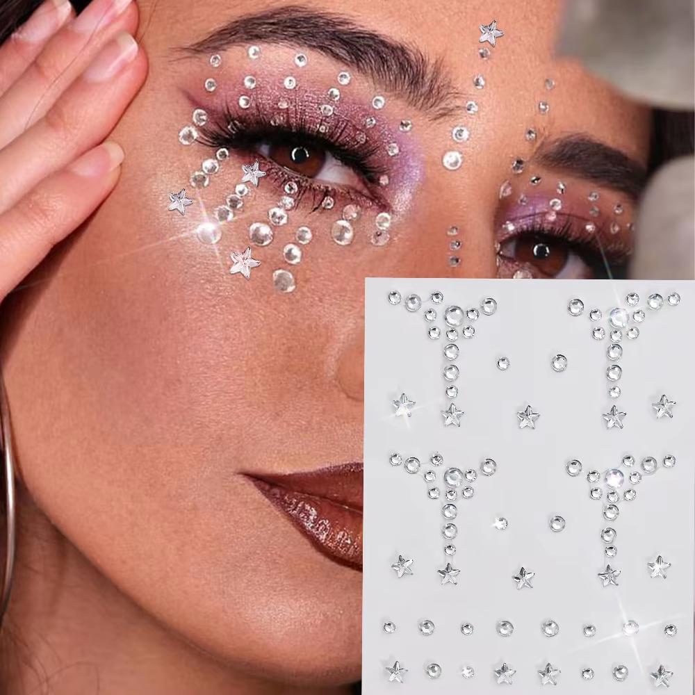 Fake Piercings Balls Stick on  - Body Jewelry And Piercing review and price