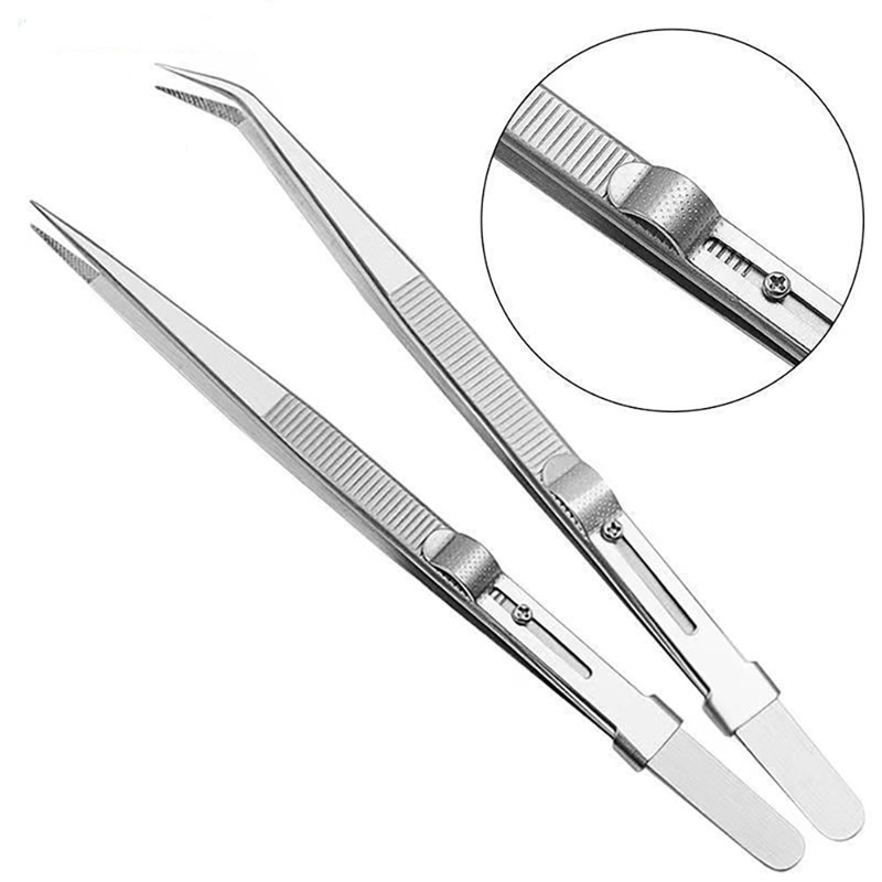 Adjustable Self Clamping Tweez - Body Jewelry Tool review and price