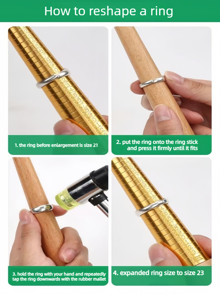 Wooden Ring Sizing Mandrel - J - Body Jewelry Tool review and price