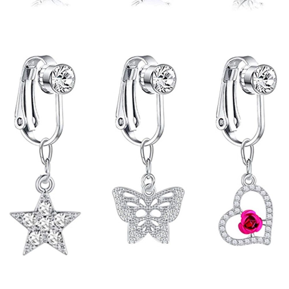 Accessories Clip On Earrings C - Body Jewelry And Piercing review and price