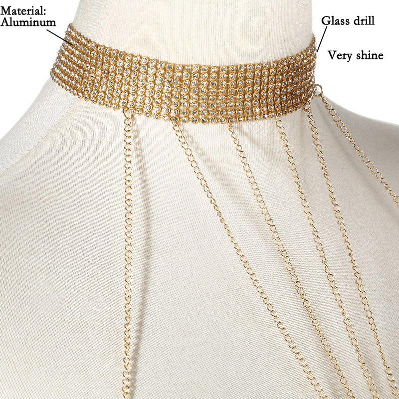 Gold Color Body Chain Women  R - Body Jewelry For You review and price
