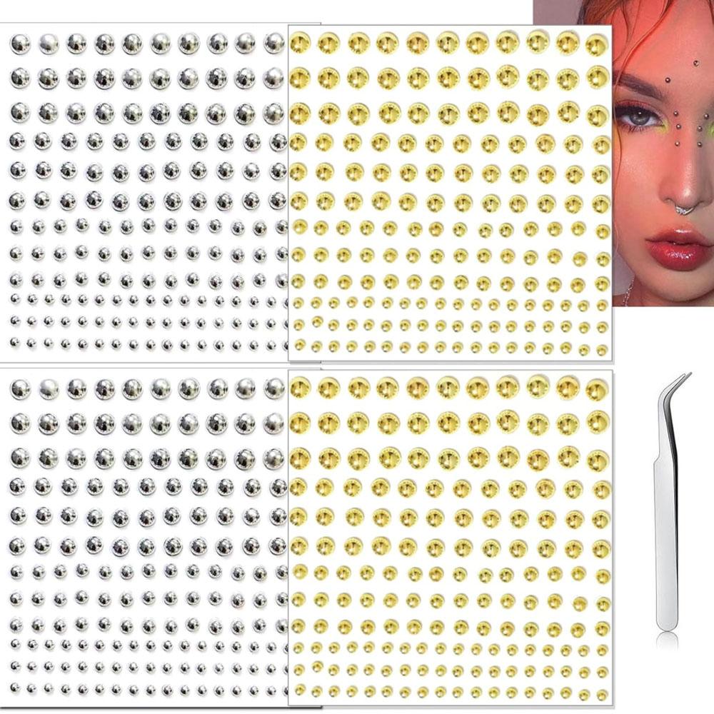 661Pcs Set Face Fake Piercings - Body Jewelry And Piercing review and price