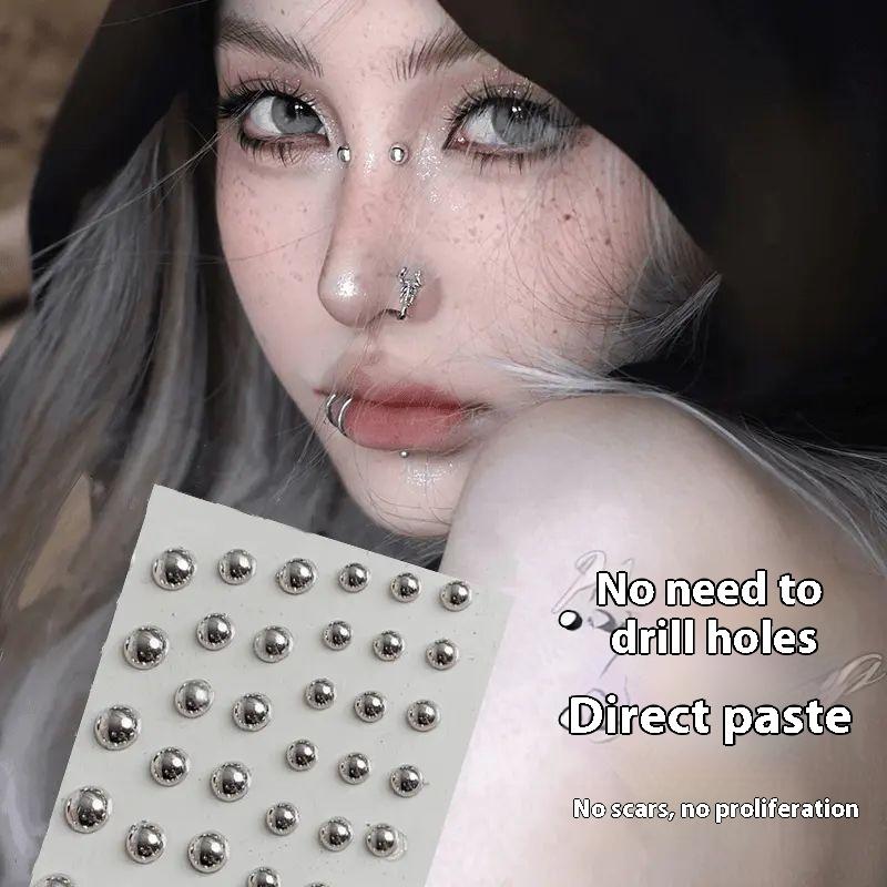 321pcs Non Piercing Lip Studs  - Body Jewelry And Piercing review and price