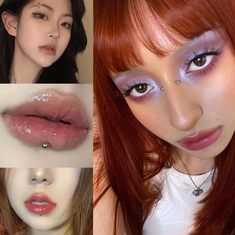 321pcs Non Piercing Lip Studs  - Body Jewelry And Piercing review and price