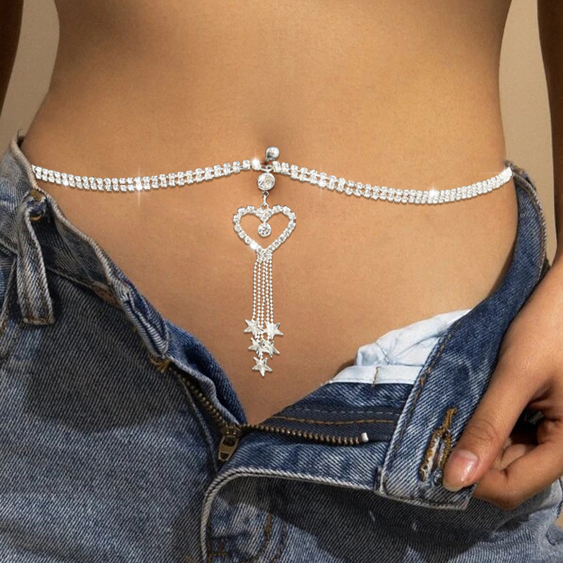 GLAMing Boho Heart Dangle Rhin - Body Jewelry And Piercing review and price