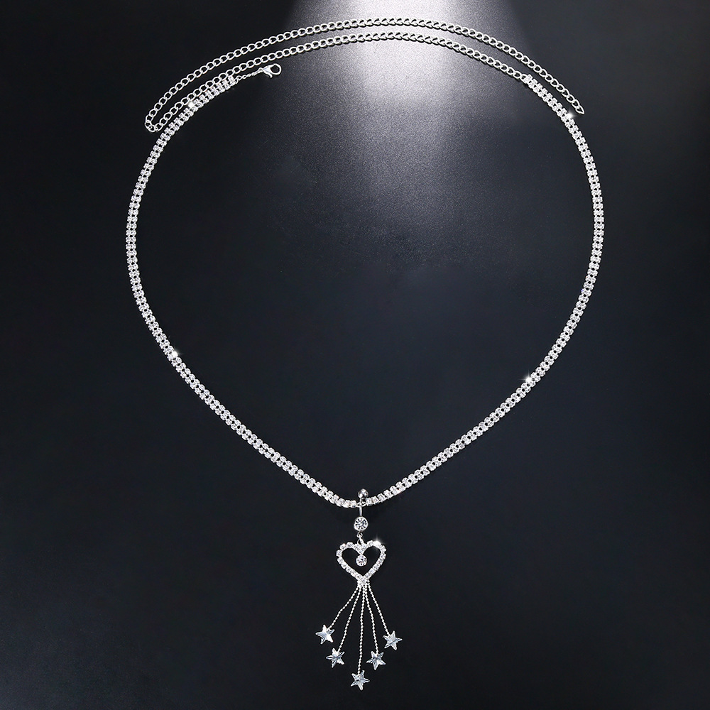 GLAMing Boho Heart Dangle Rhin - Body Jewelry And Piercing review and price