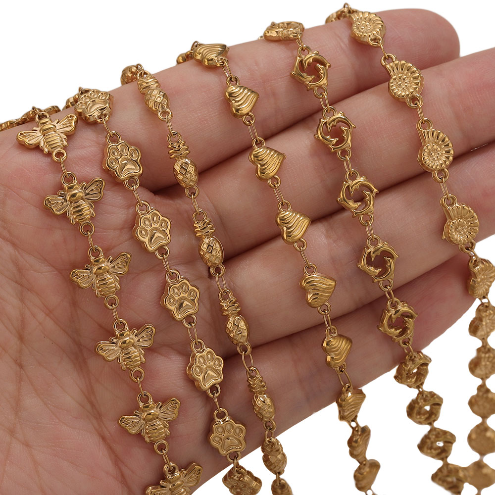 1M PVD Gold Stainless Steel He - Body Jewelry For You review and price
