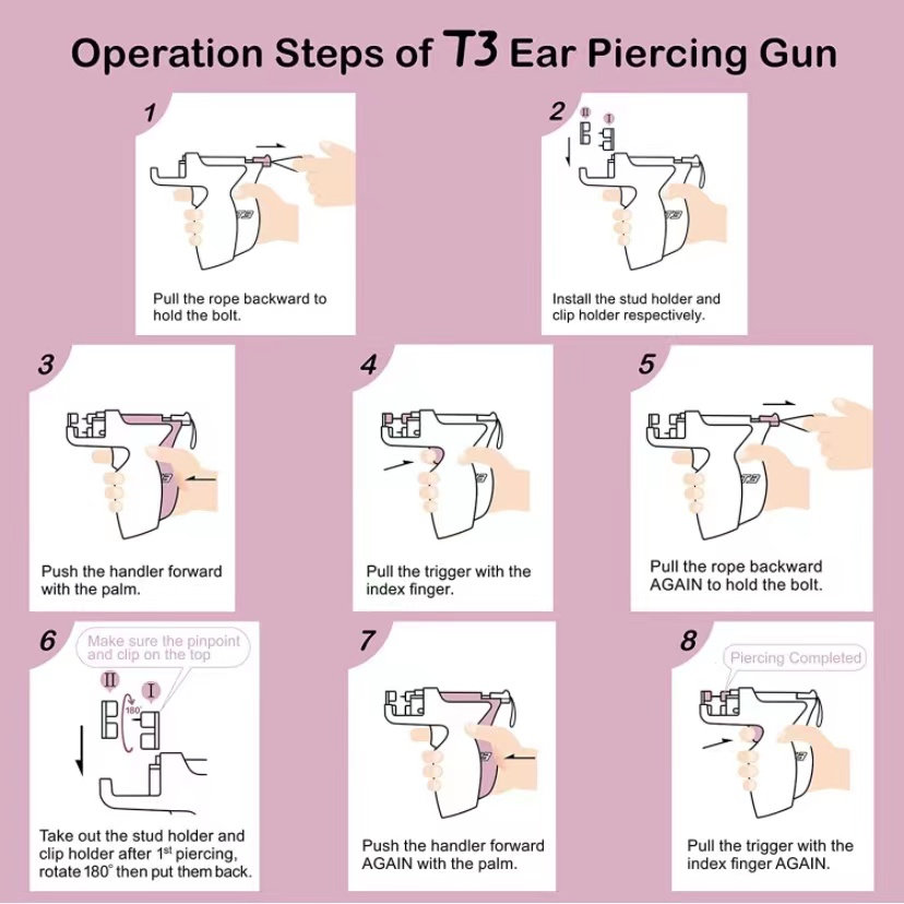 T3 Ear Piercing Gun Kit Asepti - Body Jewelry Stores review and price