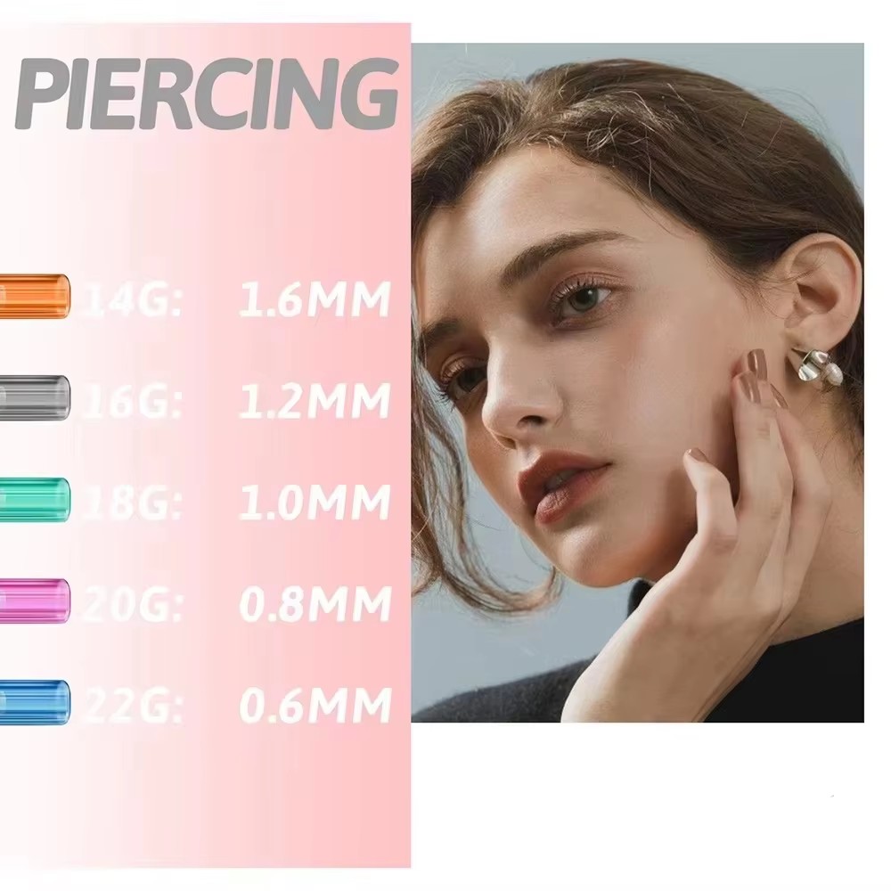 100/50/20/10pcs Piercing Needl - Body Jewelry Tool review and price