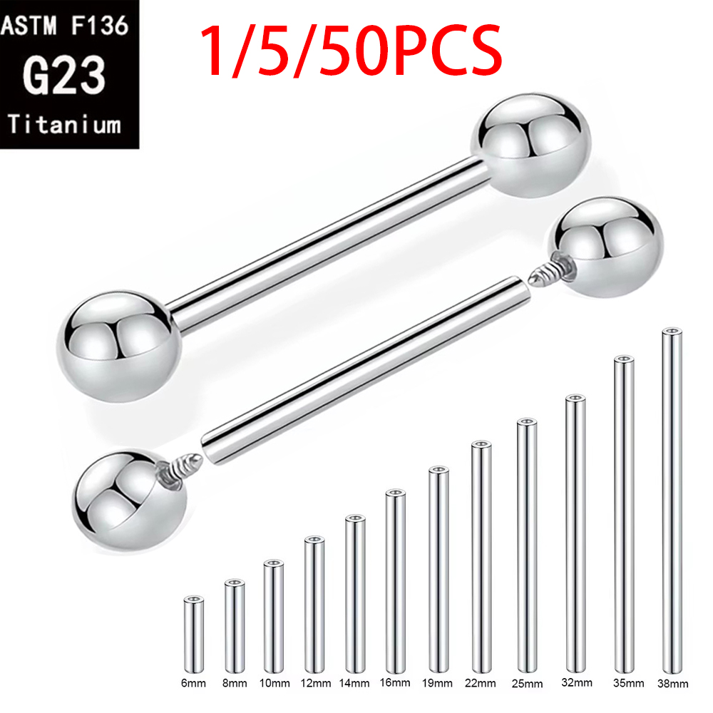 1/5/50PCS ASTM F136 Implant Gr - Body Jewelry Implant Grade Titanium review and price