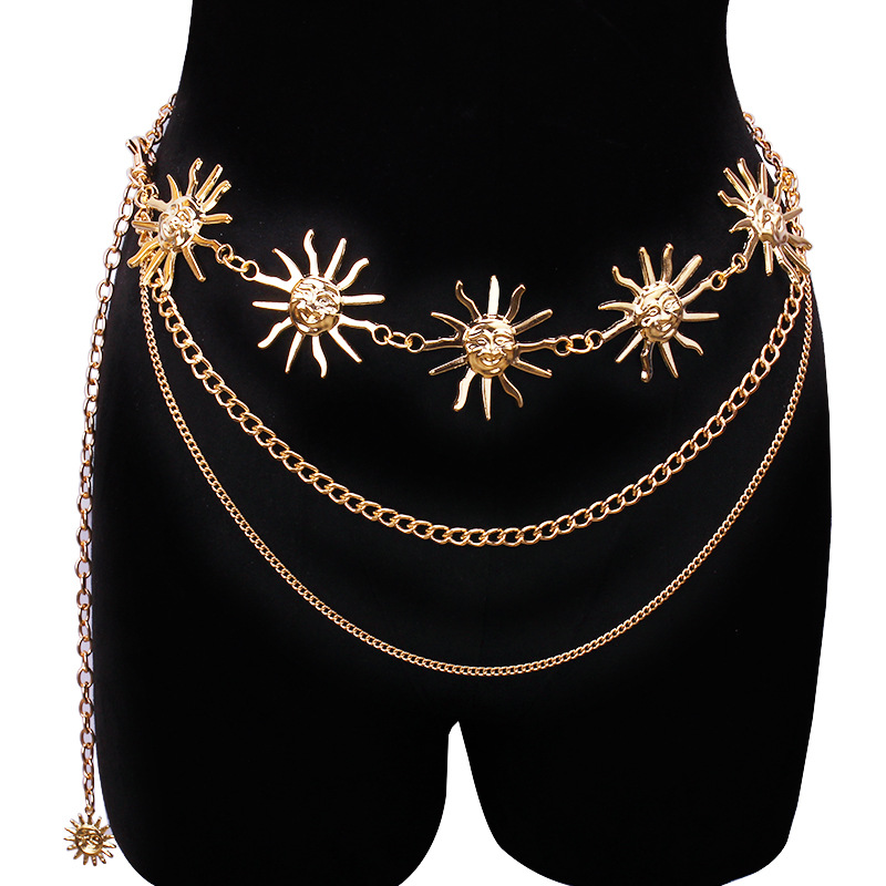 Chunky Multilayer Punk Gothic  - Body Jewelry Chain review and price