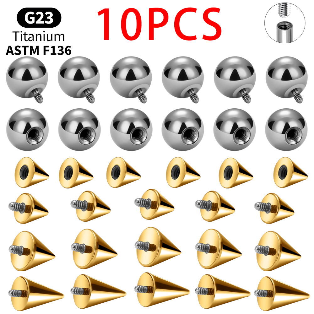 Titanium Ball Cone Replacement - Body Jewelry Replacement Ball review and price