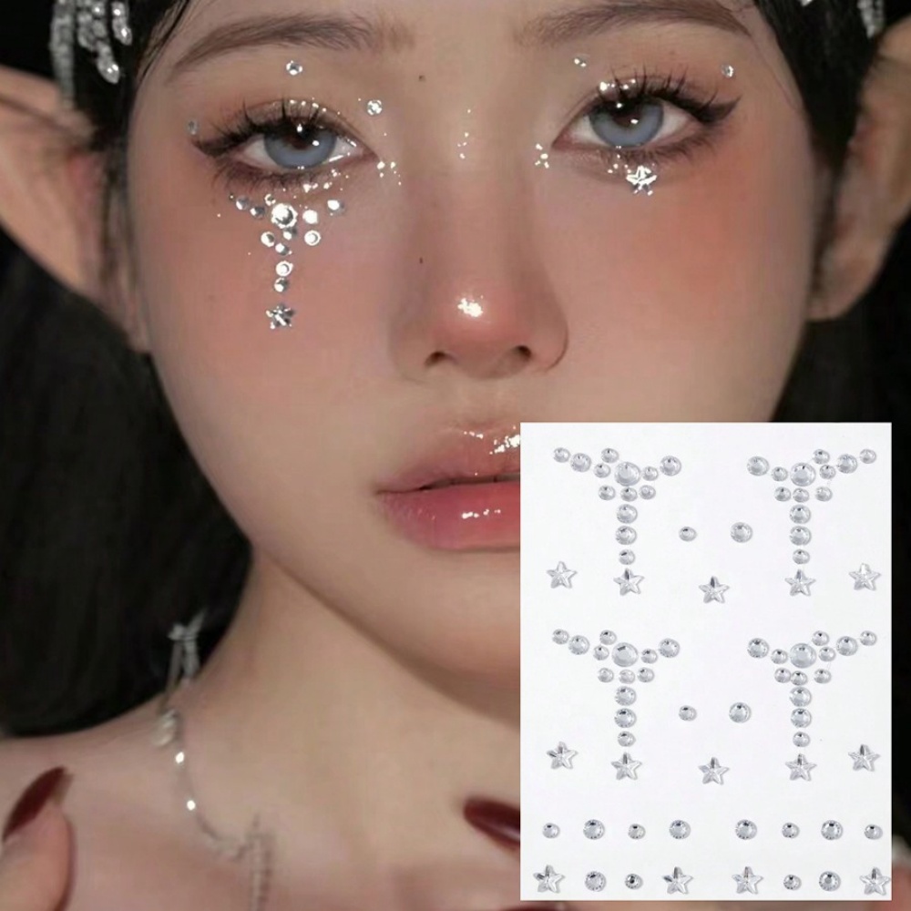 Face & Body Gemstone Stickers  - Body Jewelry Eyebrow review and price