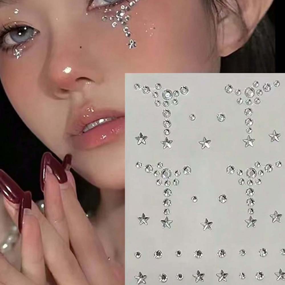 Face & Body Gemstone Stickers  - Body Jewelry Eyebrow review and price