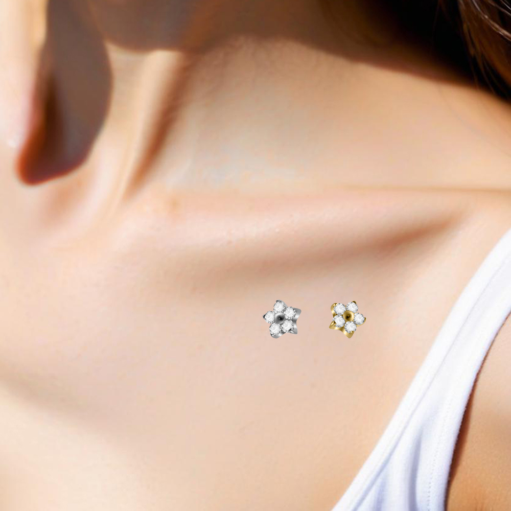 1PC G23 Implant Titanium Derma - Body Jewelry Implants review and price