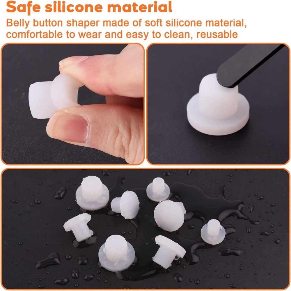 1-50PCS Silicone Navel Shaper  - Body Jewelry Repair review and price