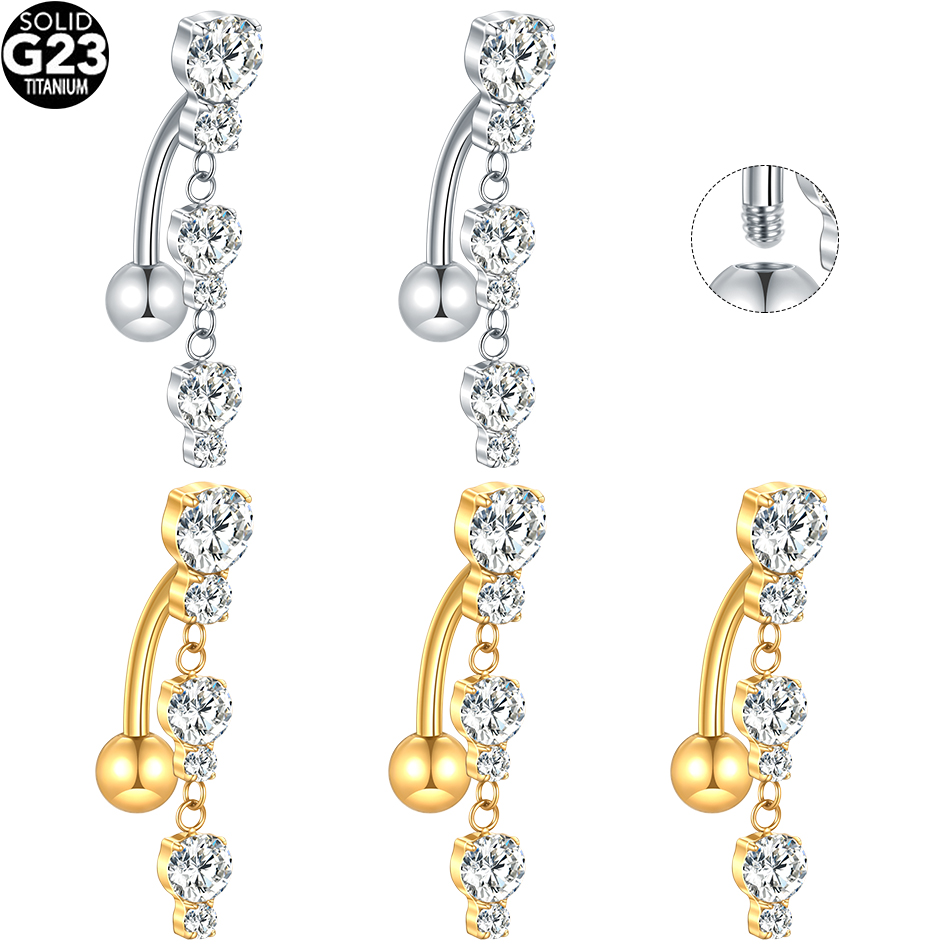1/5PCS Titanium Reversed Bar C - Zoor Body Jewelry review and price