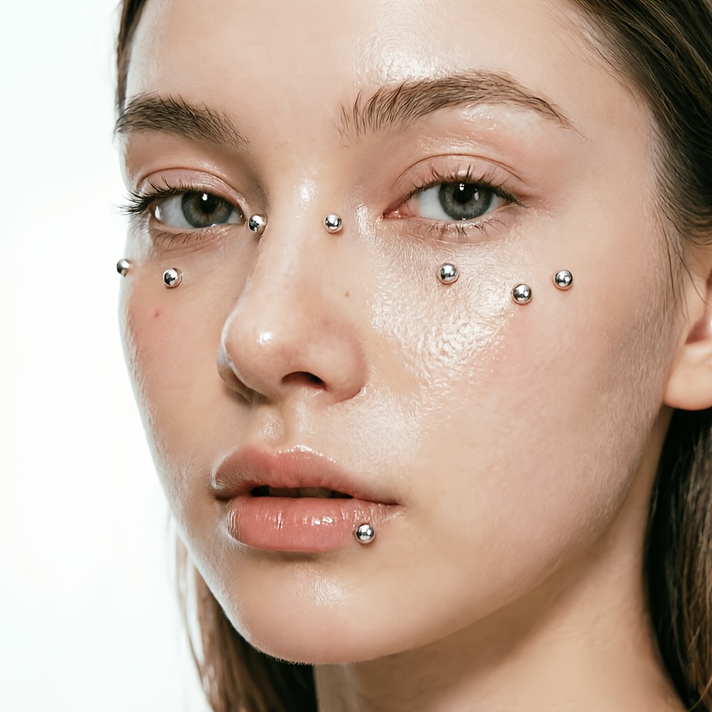 4pcs Set of Piercing-Free Self - Body Jewelry Eyebrow review and price