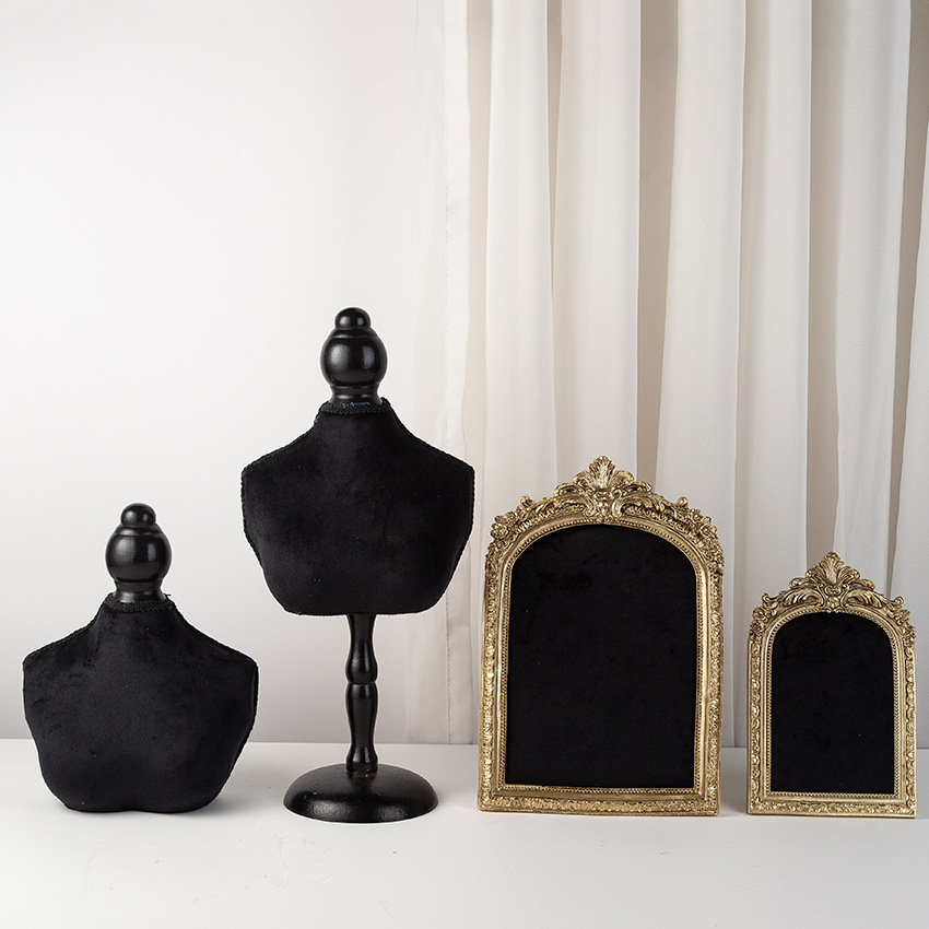 Black Velvet Bust Form Jewelry - Body Jewelry Stores review and price